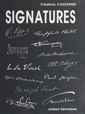 cover image of Signatures
